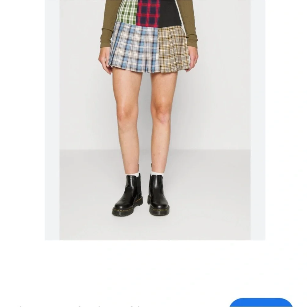 The Ragged Priest Multicolor Patchwork Skirt - Picture 5 of 14